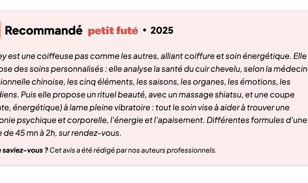 🔖 Septya est recommandée par le Petit Futé !